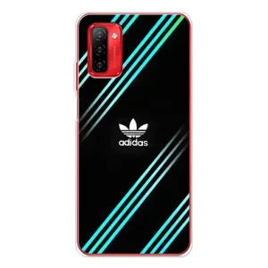 Чохли Адидас для Ulefone Note 12P (AlphaPrint) (Адідас з полосами)