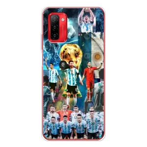 Чехлы Месси для Ulefone Note 12P (AlphaPrint) (Аргентина Месси)