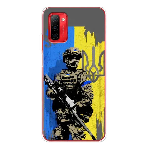 Чохол з принтом «АРТ солдат» для Ulefone Note 12P