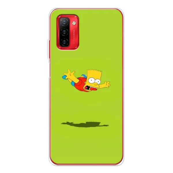 Чехол с принтом «Барт Симпсон» для Ulefone Note 12P