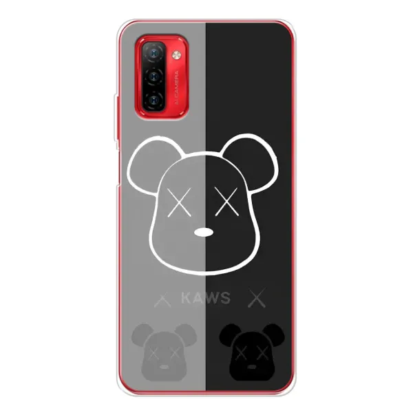Чехол с принтом «БеарБрик глаза» для Ulefone Note 12P