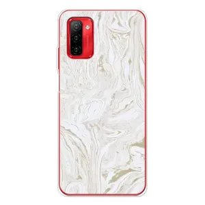 Мраморный чехол на Ulefone Note 12P (VPrint) (Белый мрамор)