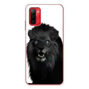 Чехлы с картинками животных Ulefone Note 12P (Черный ЛЕВ)