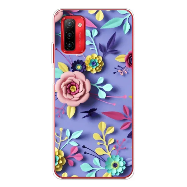Чехол с принтом «Цветочный дизайн» для Ulefone Note 12P