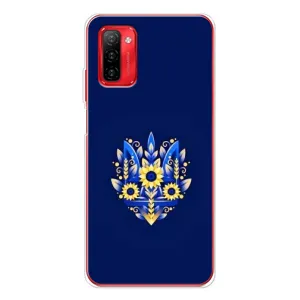 Чехлы для Ulefone Note 12P  Укр. Символика (AlphaPrint) (Цветочный Герб)