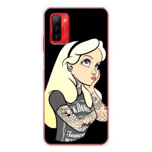 Чехол с печатью для Ulefone Note 12P - (Мода) (AlphaPrint) (Девочка в тату)