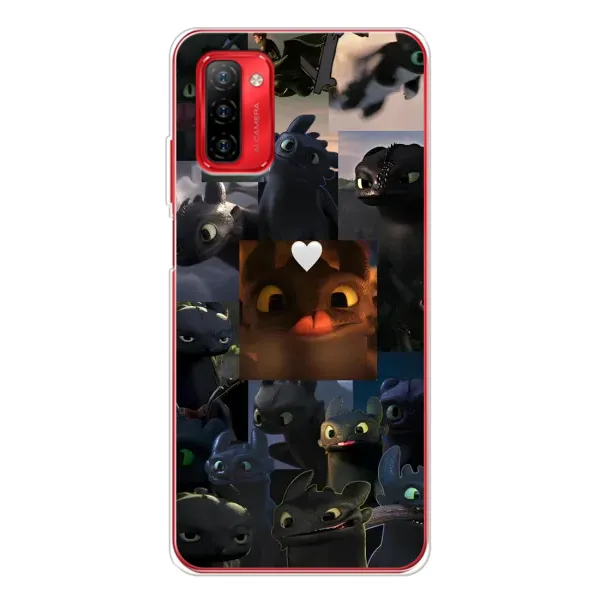 Чехол с принтом «Дракон коллаж» для Ulefone Note 12P Чехол с принтом «Дракон коллаж» для Ulefone Note 12P