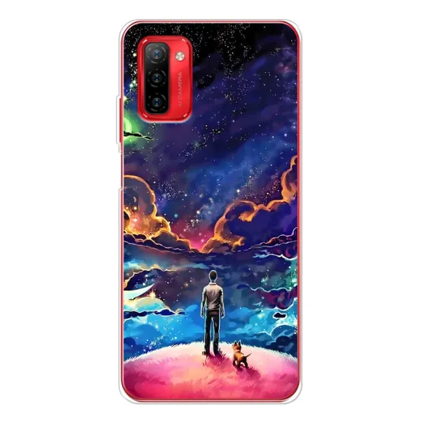 Чехол с принтом «Галактический вид» для Ulefone Note 12P