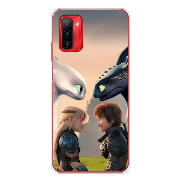 Чехол с принтом «Иккинг и Астрид» для Ulefone Note 12P Чехол с принтом «Иккинг и Астрид» для Ulefone Note 12P