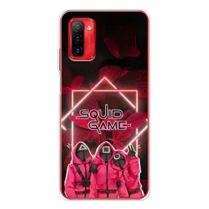 Чехол Гра в кальмара для Ulefone Note 12P (Охранники Игра кальмара)