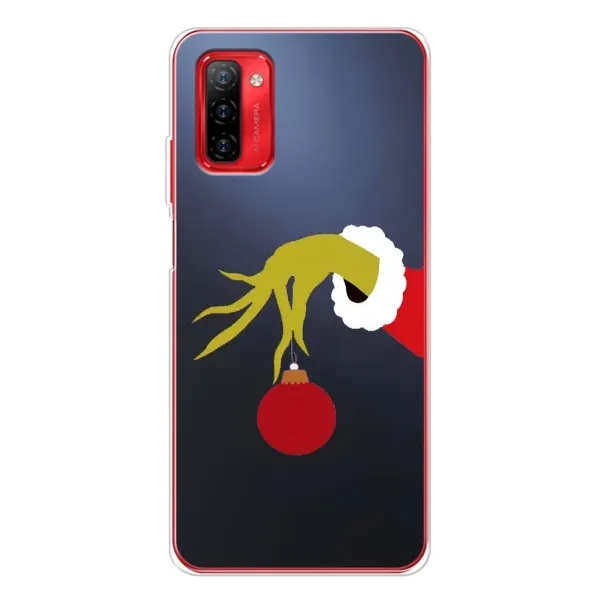 Чохол з принтом «Грінч з іграшкою» для Ulefone Note 12P