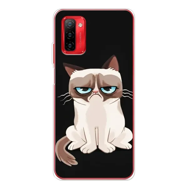 Чехол с принтом «Грустный кот» для Ulefone Note 12P Чехол с принтом «Грустный кот» для Ulefone Note 12P