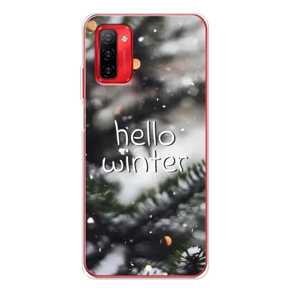 Чехол с принтом «Hello winter» для Ulefone Note 12P
