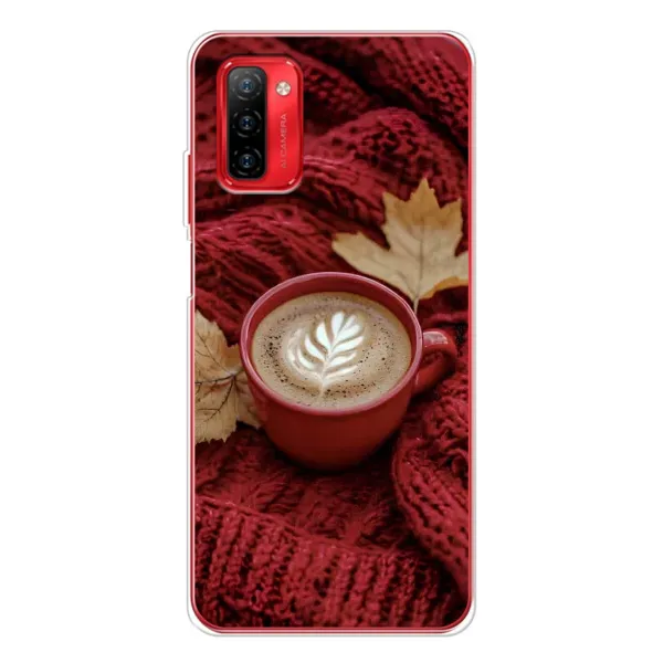 Чехол с принтом «Кофе на пледе» для Ulefone Note 12P