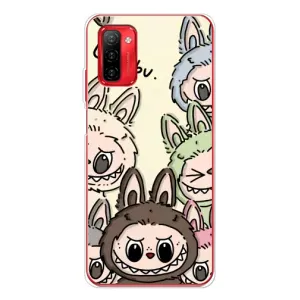 Чехол с Лабубу на Ulefone Note 12P (Золотая обезьяна Bored Ape)
