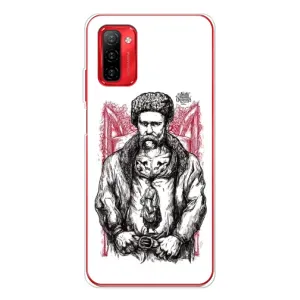 Чехлы для Ulefone Note 12P с принтом Тараса Шевченко (AlphaPrint) (Козак Шевченко)