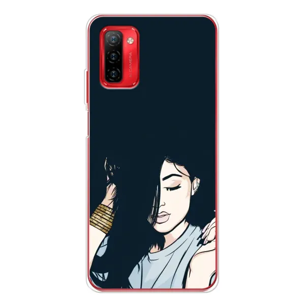 Чехол с принтом «Красивая девочка» для Ulefone Note 12P Чехол с принтом «Красивая девочка» для Ulefone Note 12P