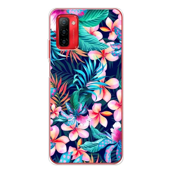 Чехол с принтом «Красочные цветы» для Ulefone Note 12P