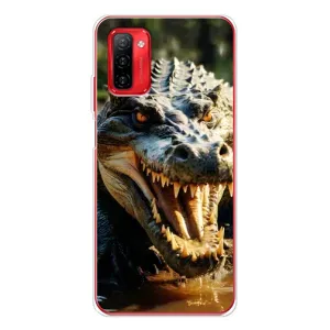 Чехол с принтом «Опасный крокодил» для Ulefone Note 12P