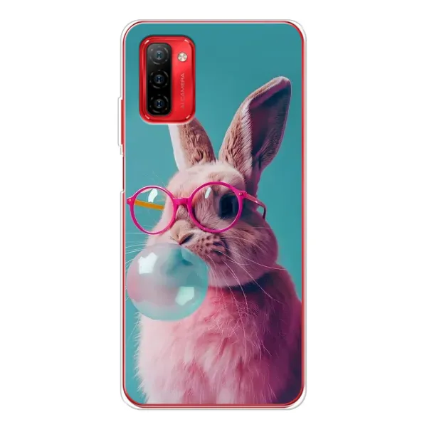Чохол з принтом «Кролик в окулярах» для Ulefone Note 12P Чохол з принтом «Кролик в окулярах» для Ulefone Note 12P