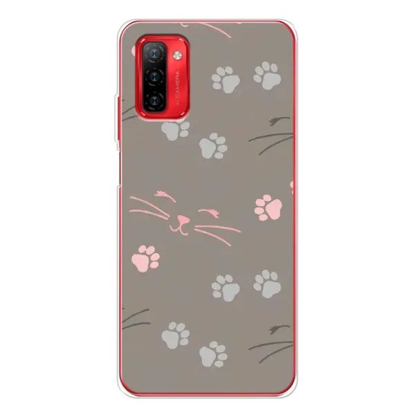Чохол з принтом «Лапи і вуса» для Ulefone Note 12P Чохол з принтом «Лапи і вуса» для Ulefone Note 12P