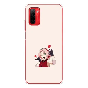 Чехлы Персонажи Аниме Наруто для Ulefone Note 12P (AlphaPrint) (Лайк Сакура)