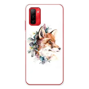 Чохли з картинкою Лисичка для Ulefone Note 12P (VPrint) (Лиса в квітах)