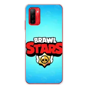 Чехлы Brawl Stars для Ulefone Note 12P (AlphaPrint) (Лого Бравл Старс)