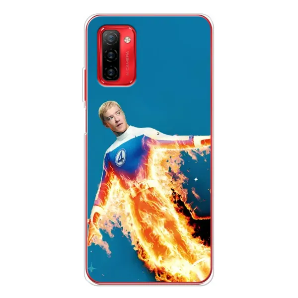Чехол с принтом «Человек-факел в огне» для Ulefone Note 12P Чехол с принтом «Человек-факел в огне» для Ulefone Note 12P