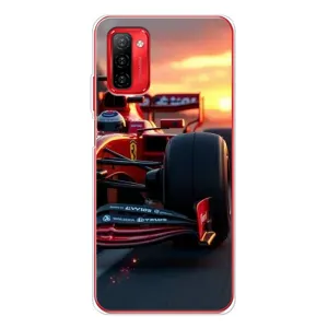 Чехол Формула1 на Ulefone Note 12P (Макларен на закате)