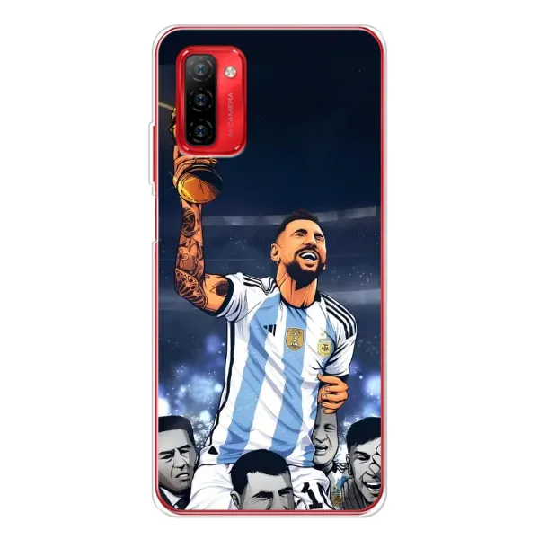 Чохол з принтом «Мессі з кубком» для Ulefone Note 12P Чохол з принтом «Мессі з кубком» для Ulefone Note 12P