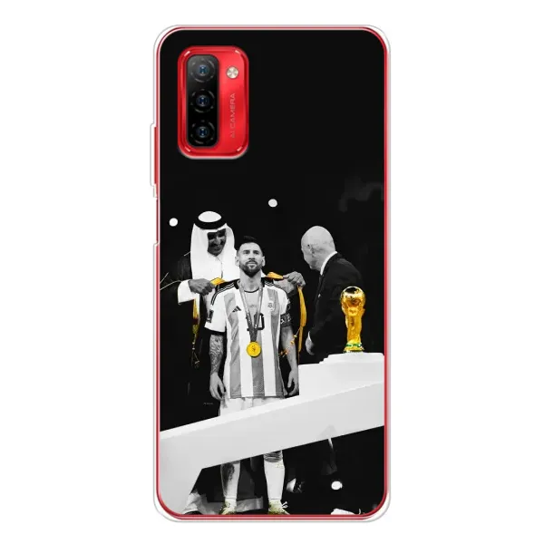 Чохол з принтом «Мессі коронований» для Ulefone Note 12P Чохол з принтом «Мессі коронований» для Ulefone Note 12P