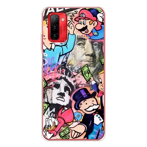 Чехол с принтом «Monopoly man» для Ulefone Note 12P