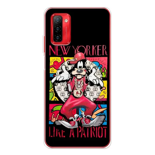 Чехол с принтом «Мультяшный Волк» для Ulefone Note 12P