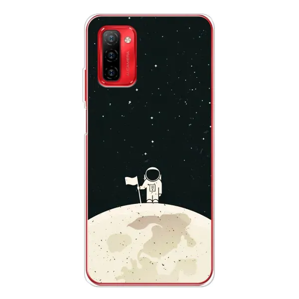 Чехол с принтом «На луне» для Ulefone Note 12P