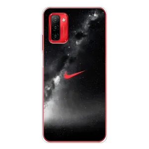 Чохол для Ulefone Note 12P - з принтом Найк (AlphaPrint) (Найк червоний)