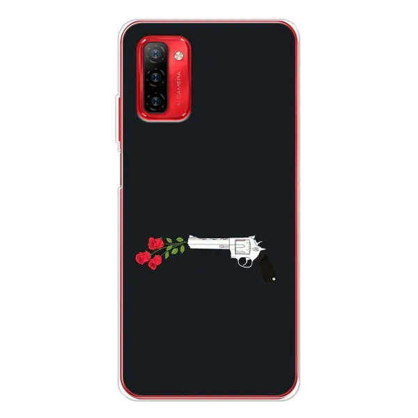 Чехол с принтом «Неожиданные цветы» для Ulefone Note 12P