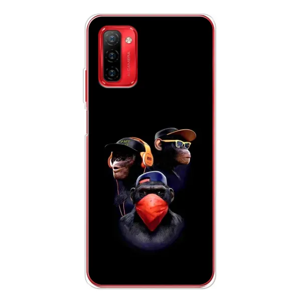 Чохол з принтом «Три мавпи» для Ulefone Note 12P