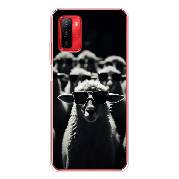 Чохол з принтом «Овечка в окулярах» для Ulefone Note 12P Чохол з принтом «Овечка в окулярах» для Ulefone Note 12P