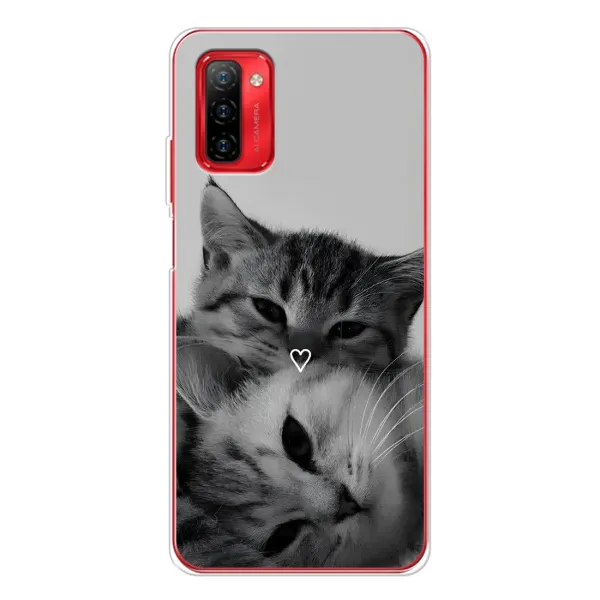 Чохол з принтом «Пара котів» для Ulefone Note 12P Чохол з принтом «Пара котів» для Ulefone Note 12P