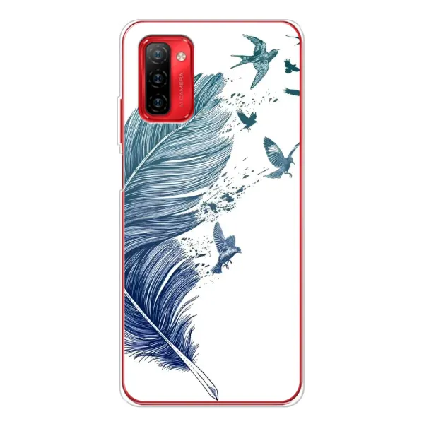 Чехол с принтом «Перышко» для Ulefone Note 12P Чехол с принтом «Перышко» для Ulefone Note 12P