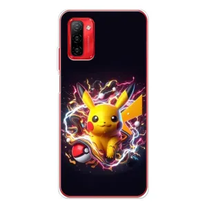 Чехол с Пикачу на Ulefone Note 12P (Пикачу с мячом)