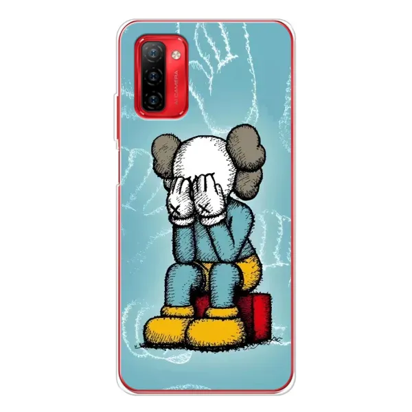 Чехол с принтом «Плач Bearbrick» для Ulefone Note 12P