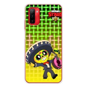 Чехлы Brawl Stars для Ulefone Note 12P (AlphaPrint) (Поко в самбреро)