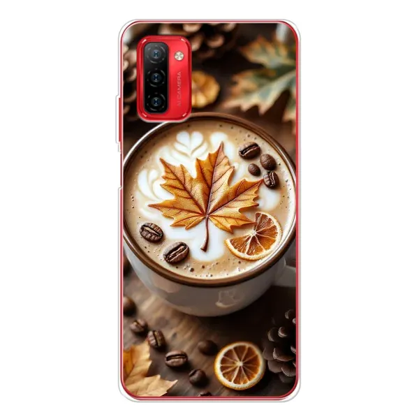 Чехол с принтом «Пряный кофе» для Ulefone Note 12P