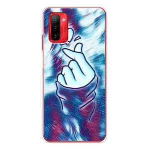 Чохол з принтом для Ulefone Note 12P (AlphaPrint - Знак сердечка) (Радужне серце)