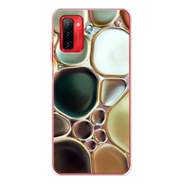 Чохол з принтом «Радужний Мрамор» для Ulefone Note 12P