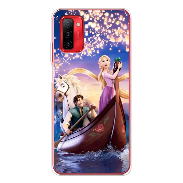 Чехол с принтом «Рапунцель и Флин» для Ulefone Note 12P