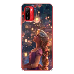 Чехол Рапунцель для Ulefone Note 12P (Рапунцель фонарики)