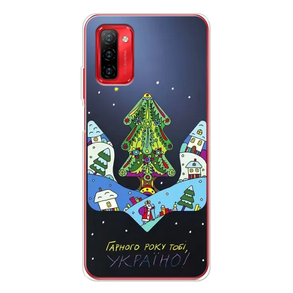 Чохол з принтом «Різдвяний герб» для Ulefone Note 12P